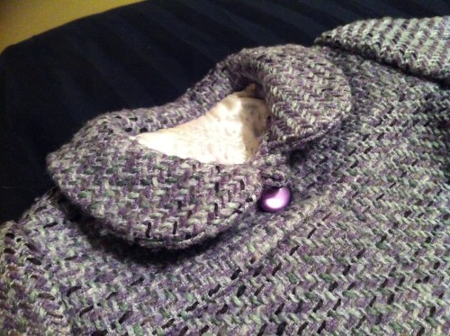 Collar. Perfect button.