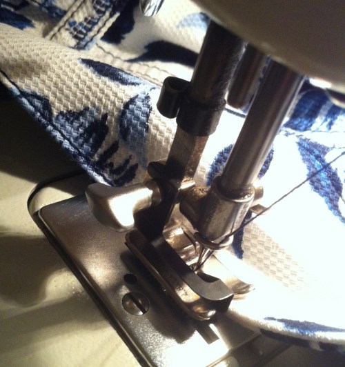Topstitching
