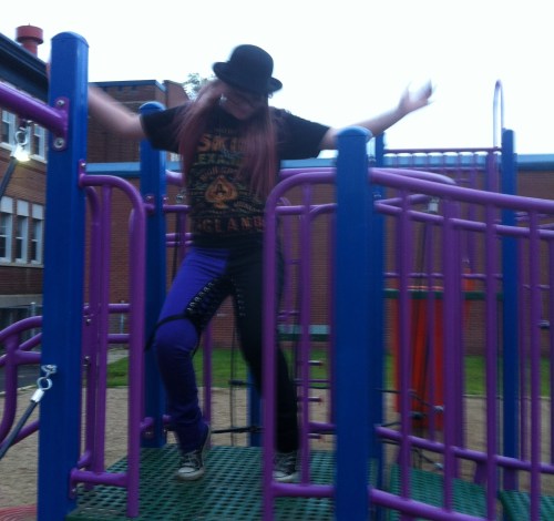 Great pose, plenty of blur.