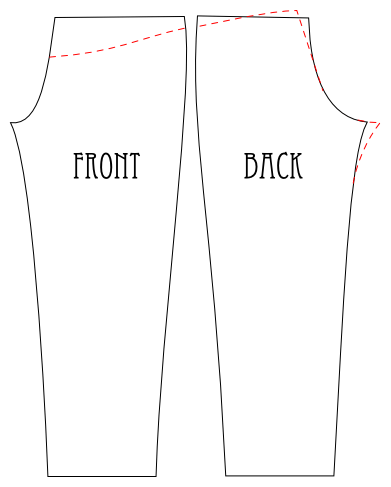 Tyo-fitting pattern changes