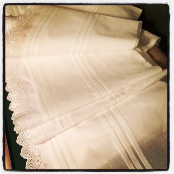 The ruffle (pre-ruffling)