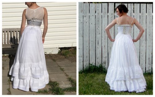 One petticoat vs. 2