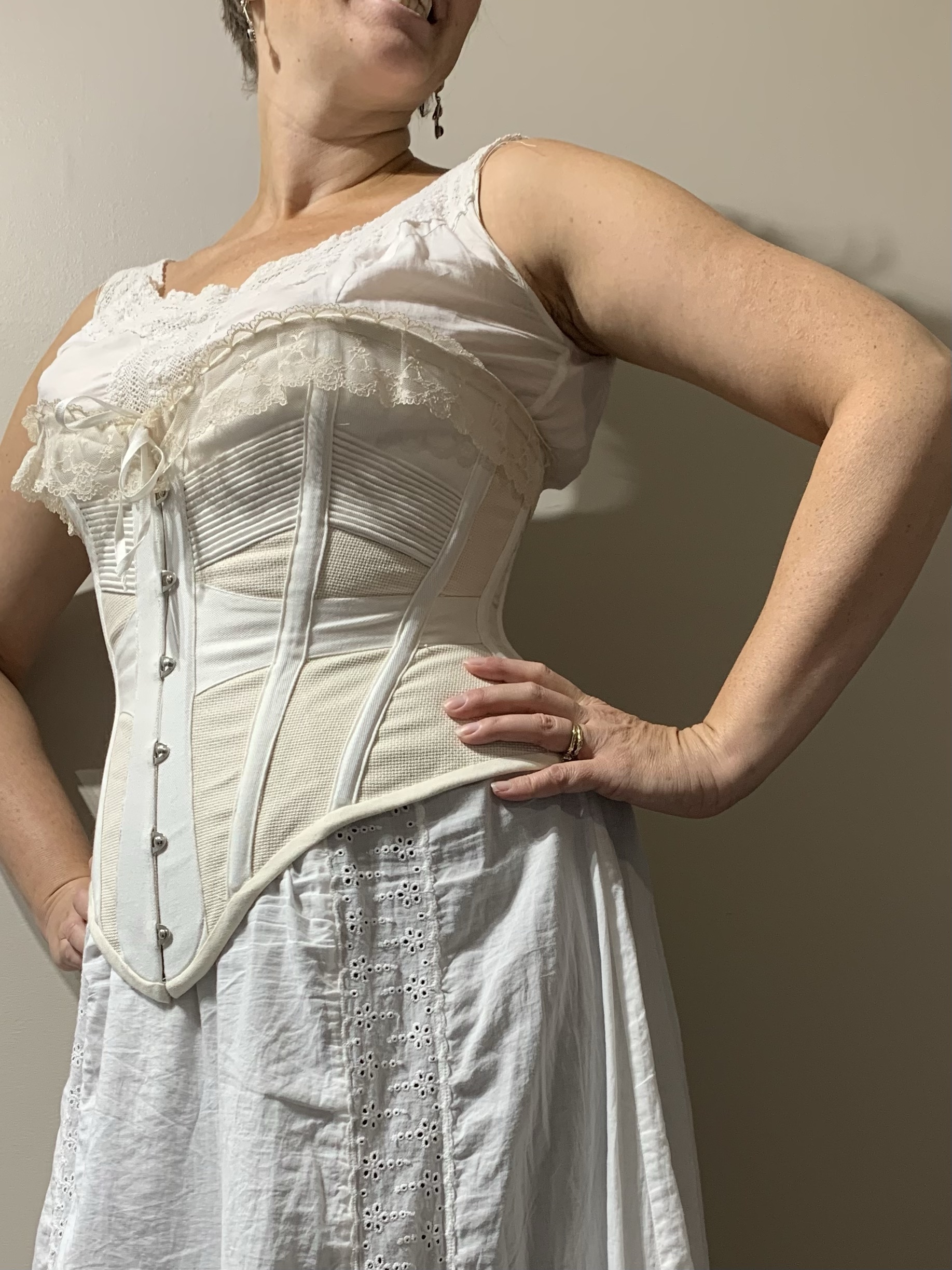 Summer Mesh Corset (in time for Fall) | Tanit-Isis Sews
